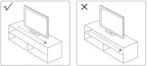 Place on a flat Surface