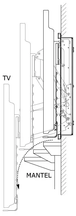 MantelMount-MM340-Above-Fireplace-Pull-Down-TV-Mount-09