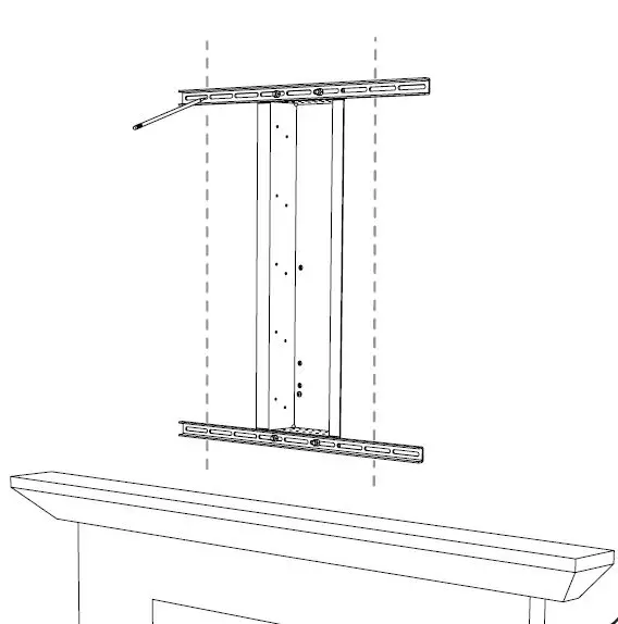 MantelMount-MM340-Above-Fireplace-Pull-Down-TV-Mount-19