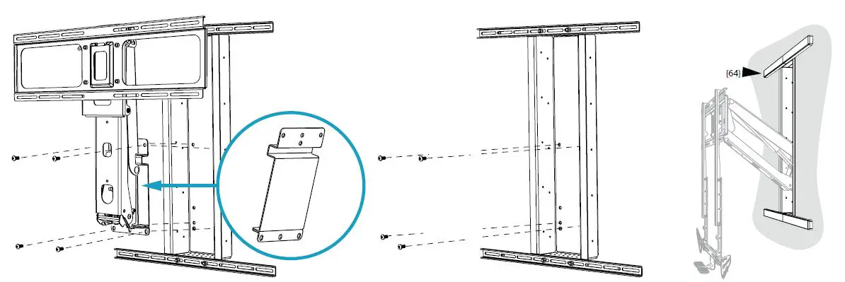 MantelMount-MM340-Above-Fireplace-Pull-Down-TV-Mount-23