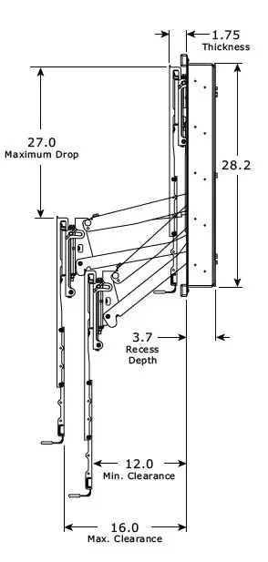 MantelMount-MM340-Above-Fireplace-Pull-Down-TV-Mount-27
