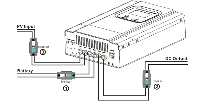 Controllers Series 20A MPPT Solar Charge Controller fig (14)