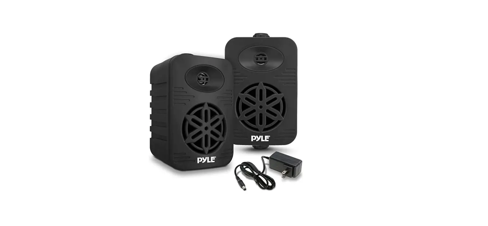 Pyle Pdwrbt56bk Bluetooth Indoor Outdoor Speakers Operational Manual