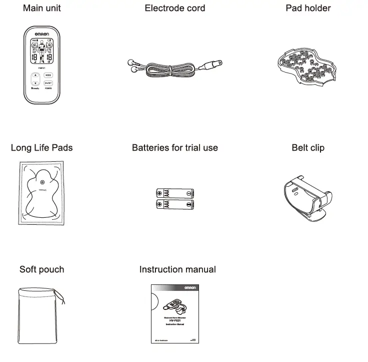 OMRON-HV-F021-Electronic-Nerve-Stimulator-FIG-2