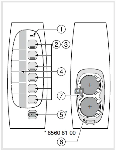 Berker-KNX-RF-Hand-Held-Transmitter-6-and-18-Channels-FIG-1