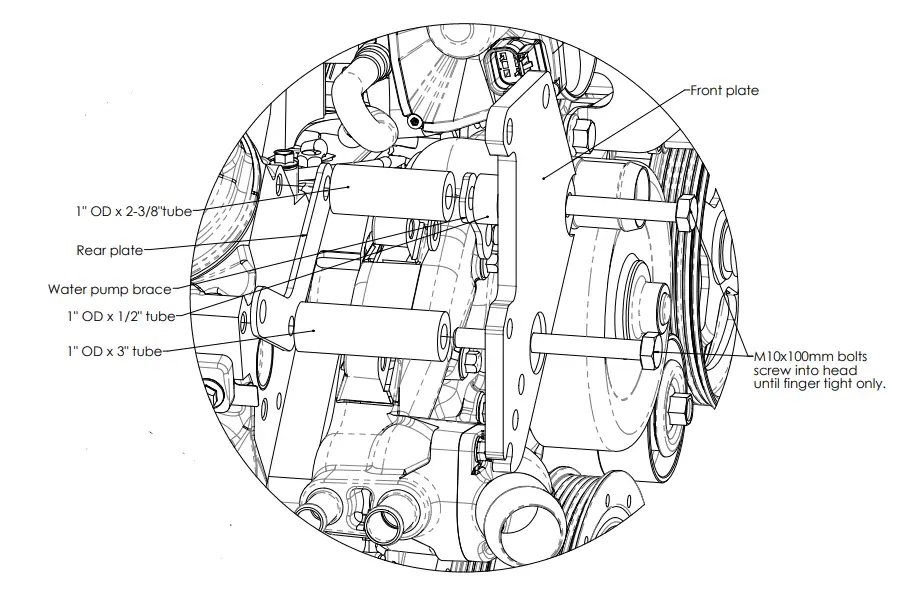 KWiK-K10470-A-C-Bracket-for-LS-Engines-with-Corvette-Balancer-6