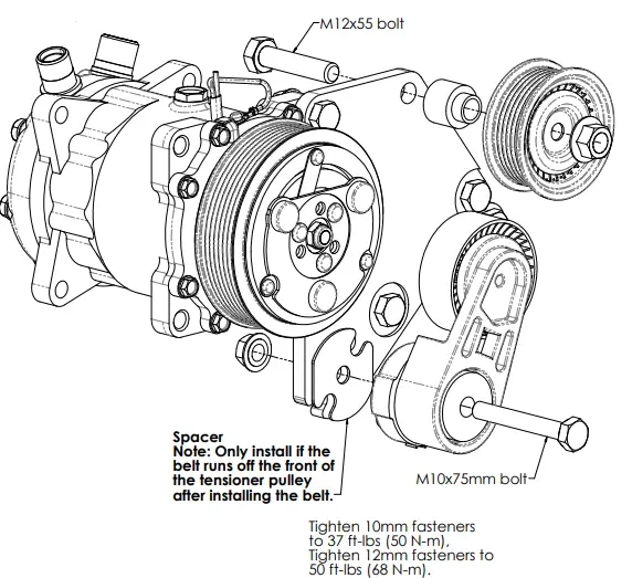 KWiK-K10470-A-C-Bracket-for-LS-Engines-with-Corvette-Balancer-9