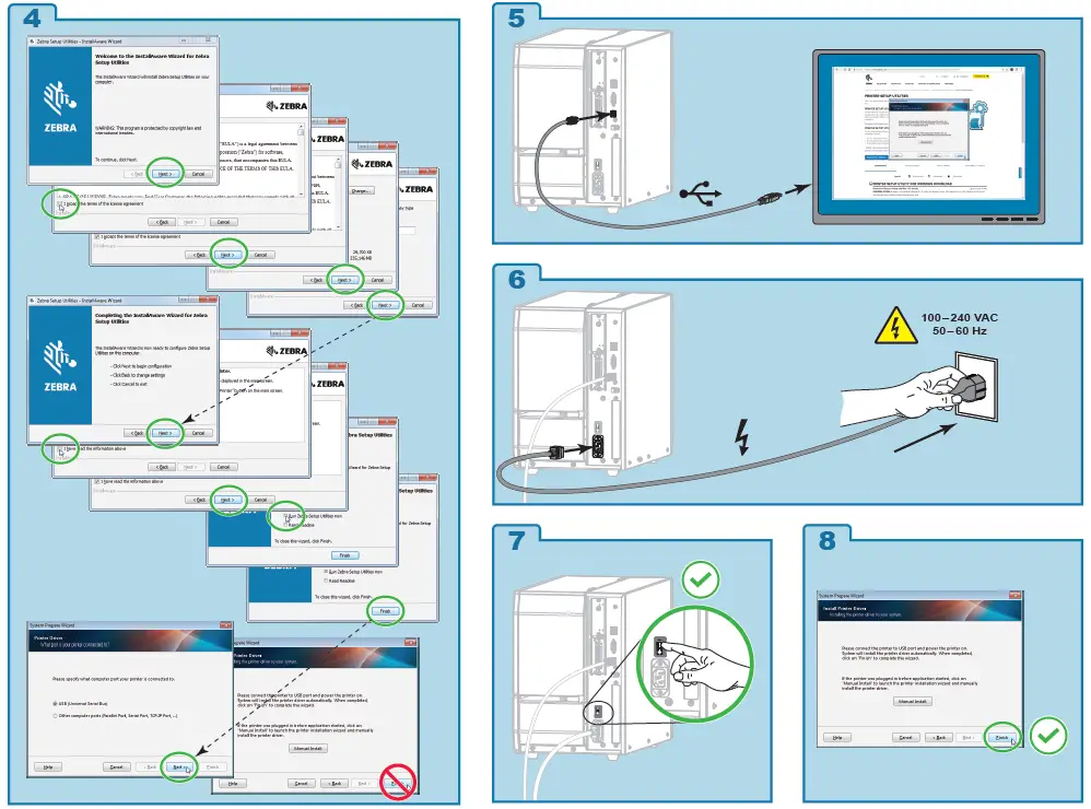 ZEBRA Zt6 Series Rfid Industrial Printer FIG (2)