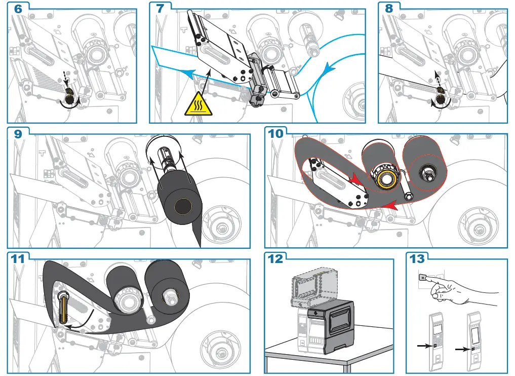 ZEBRA Zt6 Series Rfid Industrial Printer FIG (4)