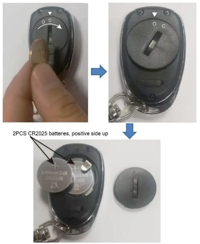TOPENS M12 Remote Control Transmitter 1