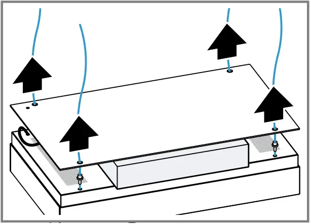 GAGGENAU AC270101 Ceiling Mounted Ventilation System - Connecting the appliance 3