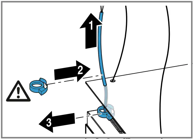 GAGGENAU AC270101 Ceiling Mounted Ventilation System - Connecting the appliance 4