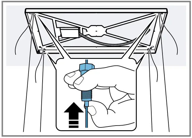 GAGGENAU AC270101 Ceiling Mounted Ventilation System - Connecting the appliance 6