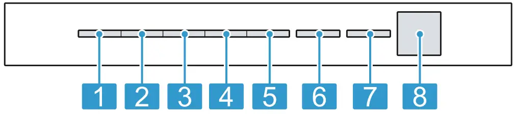 GAGGENAU AC270101 Ceiling Mounted Ventilation System - LED display