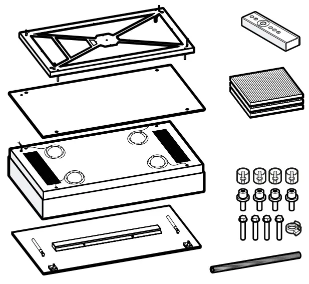 GAGGENAU AC270101 Ceiling Mounted Ventilation System - appliance