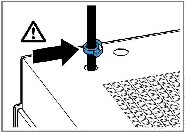 GAGGENAU AC270101 Ceiling Mounted Ventilation System - cable on