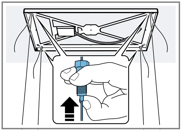GAGGENAU AC270101 Ceiling Mounted Ventilation System - cables