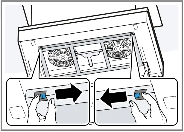 GAGGENAU AC270101 Ceiling Mounted Ventilation System - cartridge