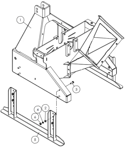 BRABER EQUIPMENT BE-WCX5 Multi-Positional Wood Chipper - 4