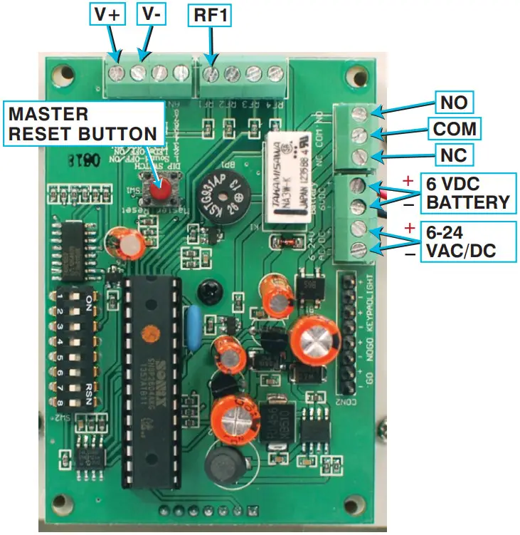 Dolphin DOL1000 MF Keypad - Figure 1