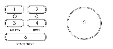 KALORIK-120V~60Hz-MAXX-AIR FRYER-OVEN-fig-4