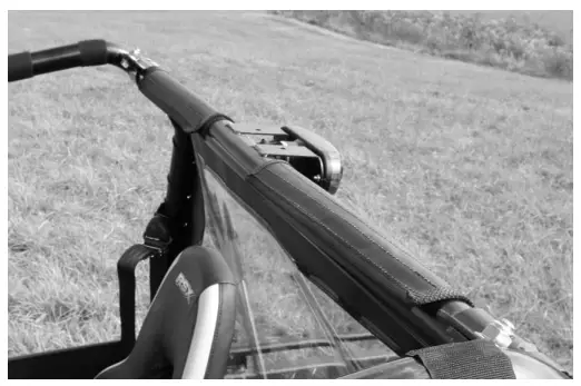 FALCON RIDGE JD-850i-DRW01 John Deere Gator RSX 850i Soft Door Rear Window Combo-fig5