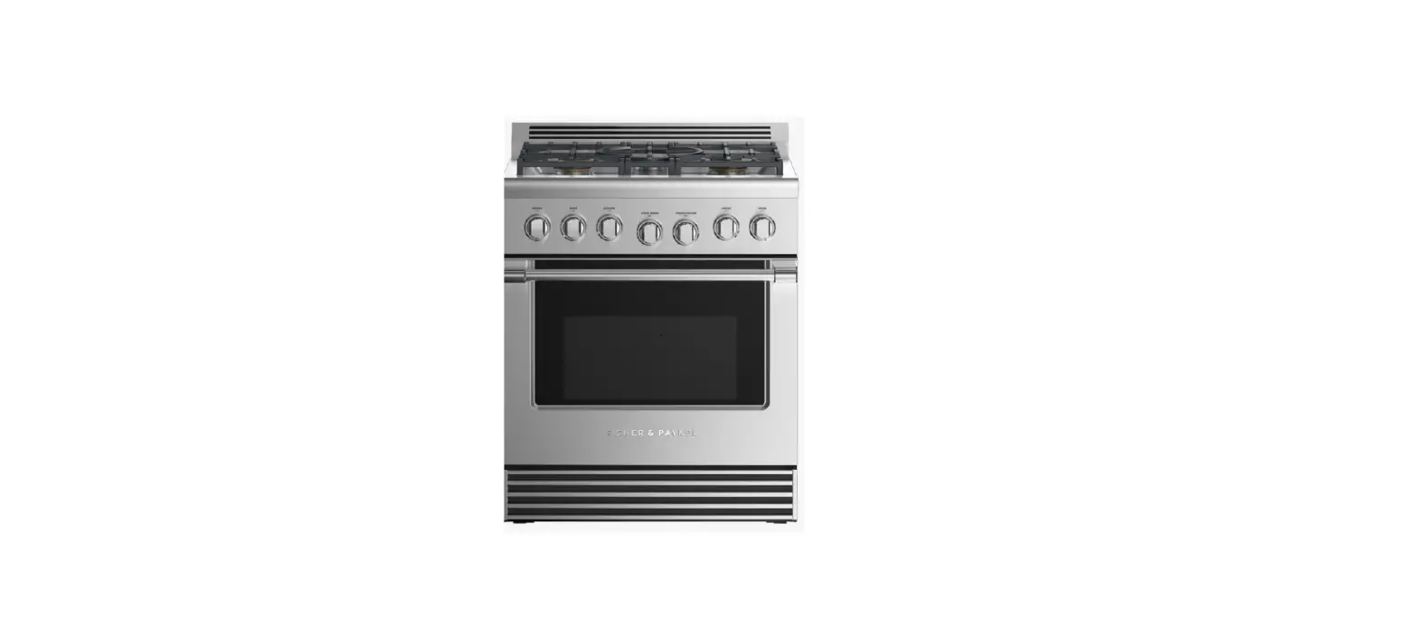 Fisher And Paykel Rgv2-305-ln 30 Inch Lpg Gas Range User Guide