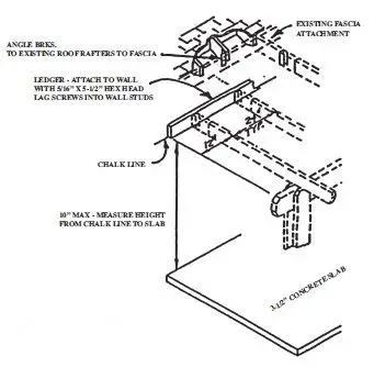 HERITAGE PATIOS Open Lattice Pergola Patio Cover -