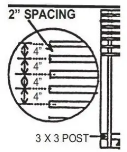 HERITAGE PATIOS Open Lattice Pergola Patio Cover -17