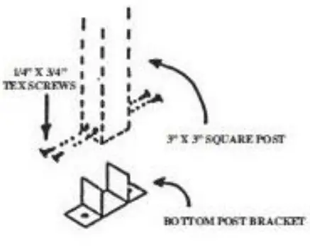 HERITAGE PATIOS Open Lattice Pergola Patio Cover -6