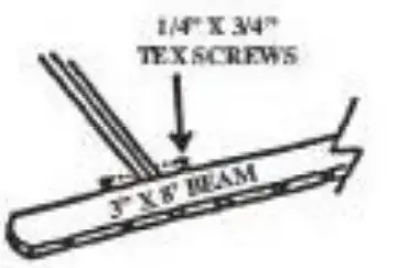 HERITAGE PATIOS Open Lattice Pergola Patio Cover -8