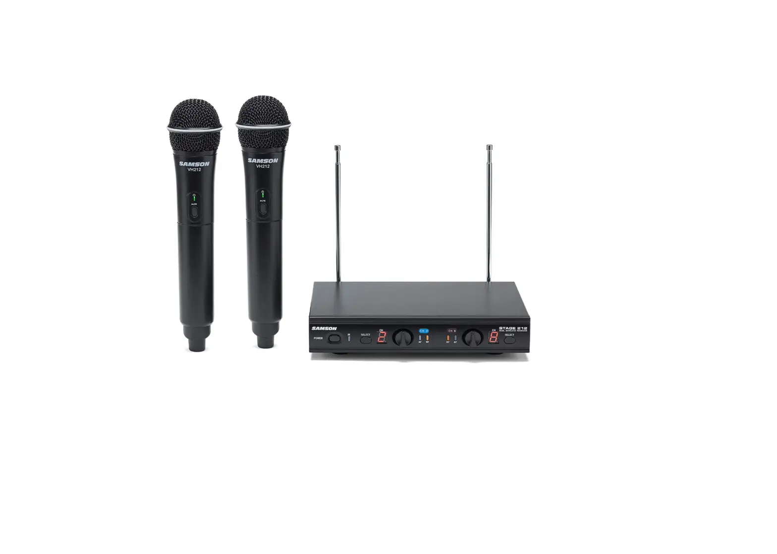 Samson Sws212hh-e Stage 212 Handheld Dual-channel Wireless System User Guide