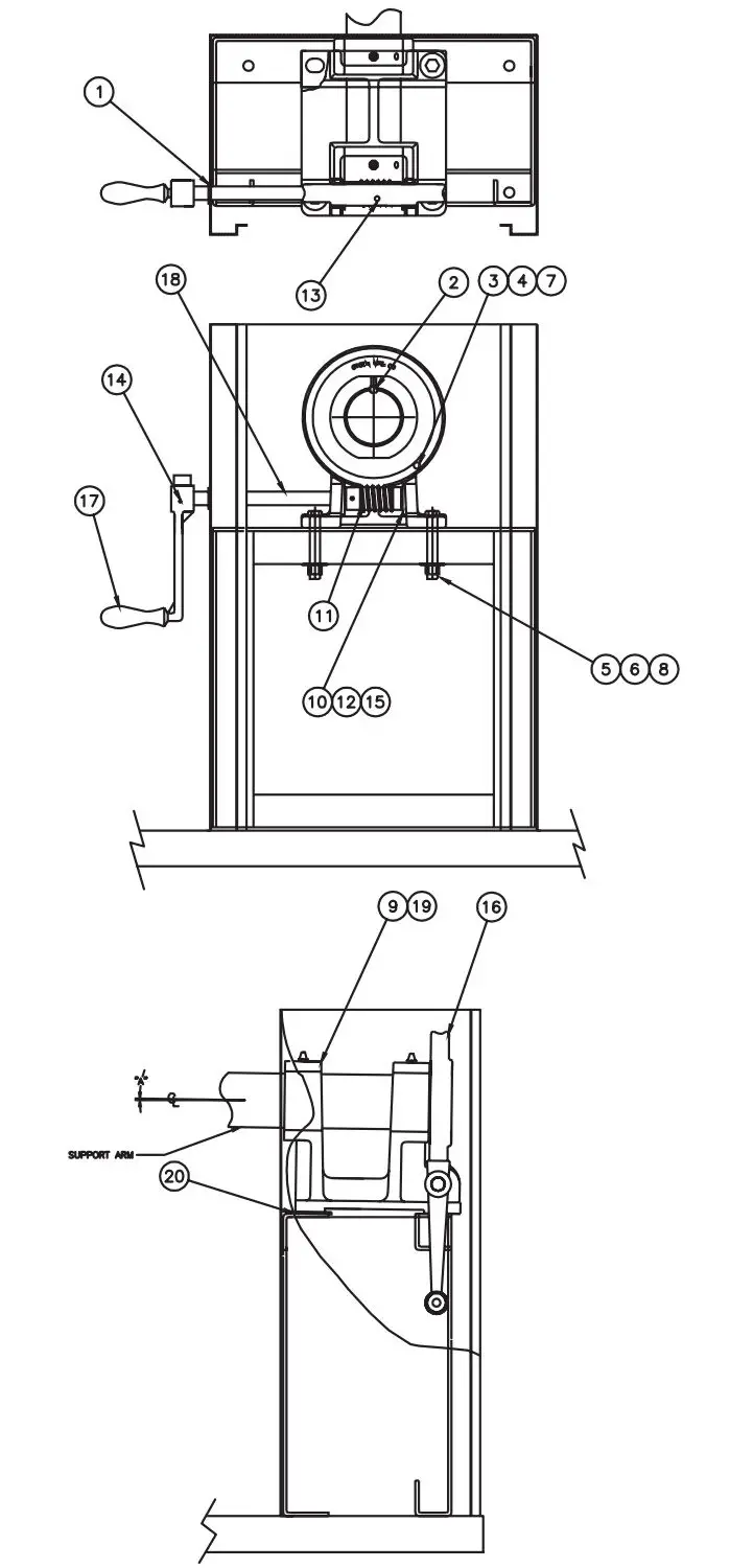 groen DH-20C 20 Gallon Steam Jacketed Tilting Kettle - Figure 18