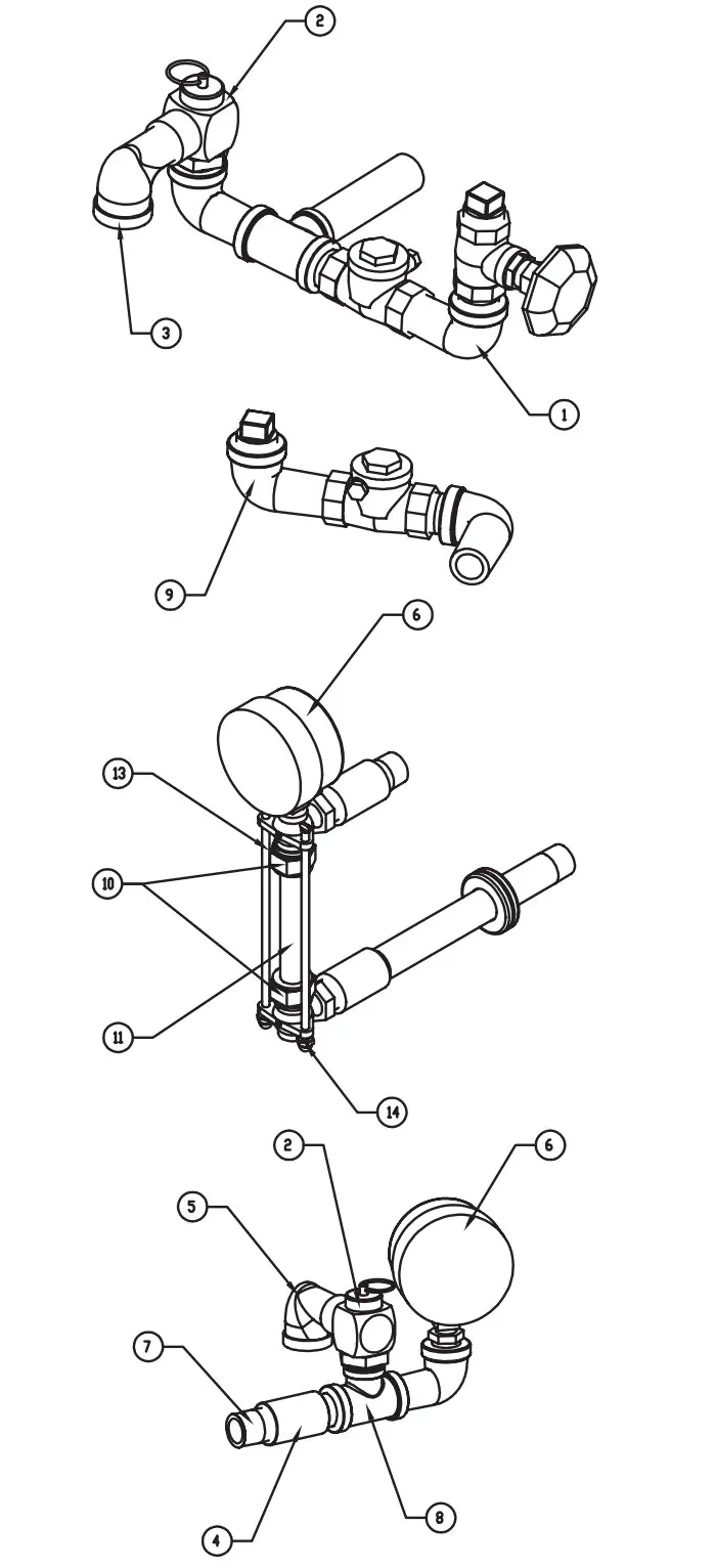 groen DH-20C 20 Gallon Steam Jacketed Tilting Kettle - Figure 19
