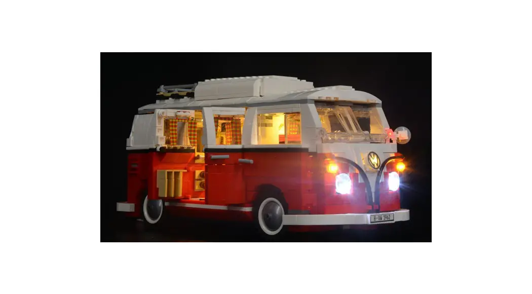 Game Of Bricks 10220-sv Light Kit For Volkswagen T1 Camper Instruction Manual