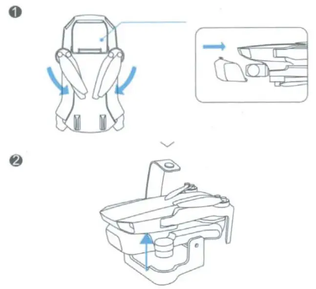 dji CY 76 002 Mavic Mini Propeller Holder - Basic Parameter