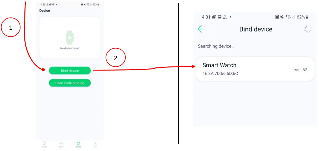 EKTON 4 Series 44 mm Smartwatch - Figure 1