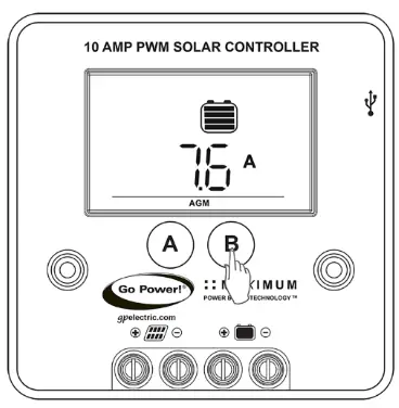 DOMETIC GP-PWM-10 10Amp PWM Solar Controller - fig6