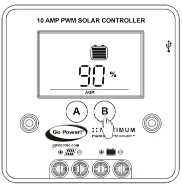 DOMETIC GP-PWM-10 10Amp PWM Solar Controller - fig8