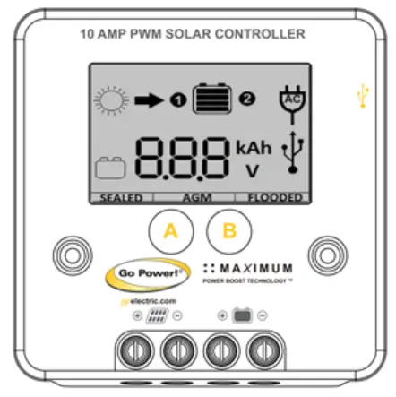 DOMETIC GP-PWM-10 10Amp PWM Solar Controller - icon9