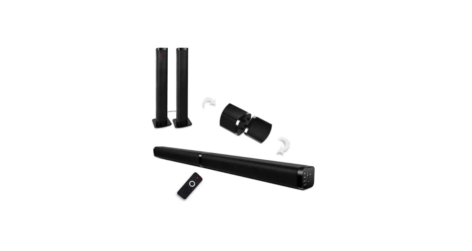 Qyson Surround Sound System Soundbar Speaker User Guide Qyson Surround Sound System Soundbar Speaker User Guide