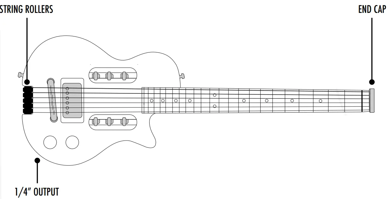 DELUX Traveler Guitar EG-1 Custom fig 1