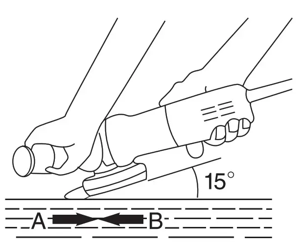 Ronix 3150 N Mini Angle Grinder - 5