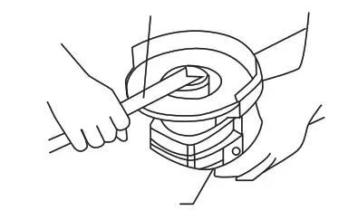 Ronix 3150 N Mini Angle Grinder - 7