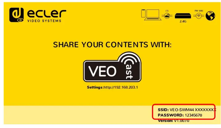 ecler VEO-SWM44 Switcher 4K 4x1 Presentation Switcher - fig3