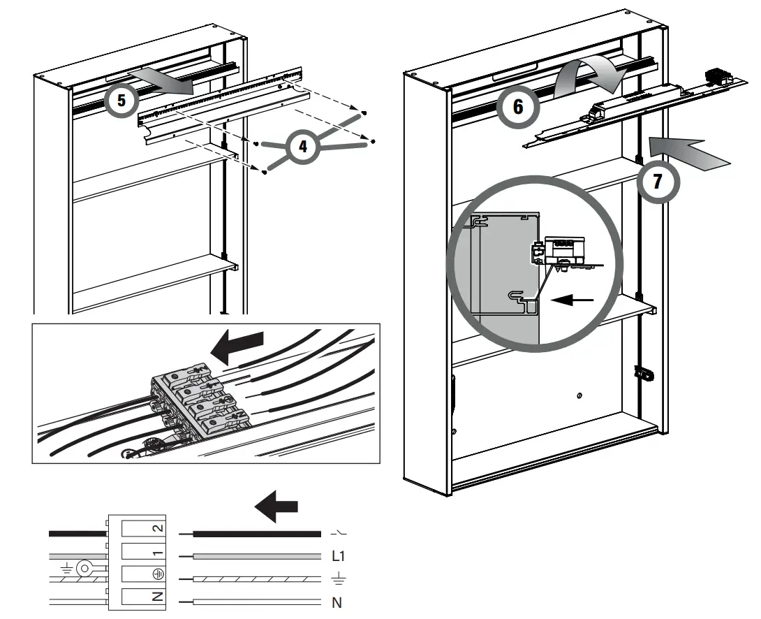 SCHNEIDER OBJECT Line Superior LED OBJECT Line Superior LED Mirror Cabinets - Figure 6