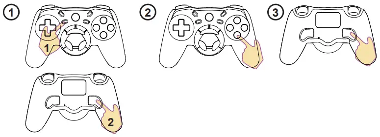 VISION 2610 Wireless PS4 Controller - FIG