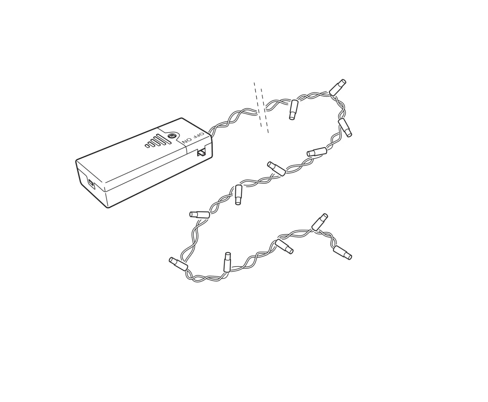 Ikea Ledfyr Led Lighting Chain With 12 Lights Installation Guide