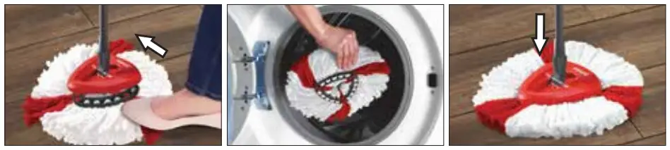 O-Cedar 166675 EasyWring Spin Mop and Bucket System - Fig 4