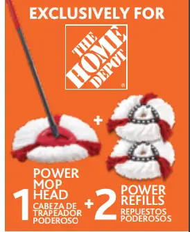 O-Cedar 166675 EasyWring Spin Mop and Bucket System - sambol 3